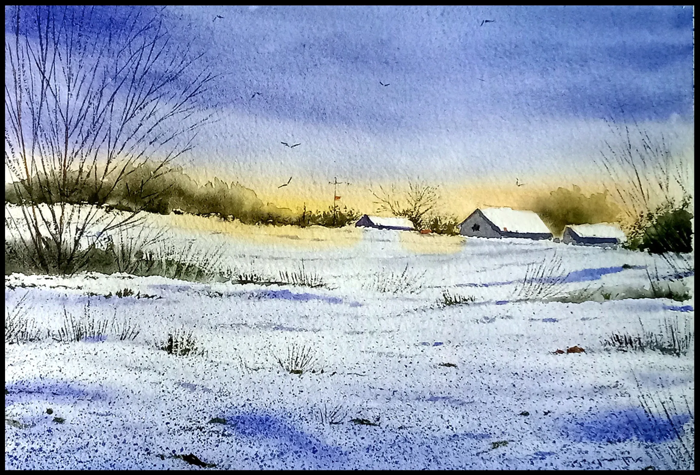 The Morning after Snowfall